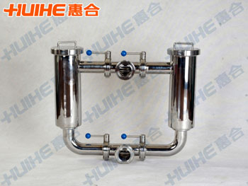 精美展示管道式雙聯過濾器實拍圖,讓客戶更直觀的了解我們的產品!