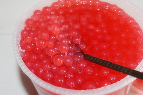 精美展示奶茶味爆爆蛋實拍圖,讓客戶更直觀的了解我們的產品!