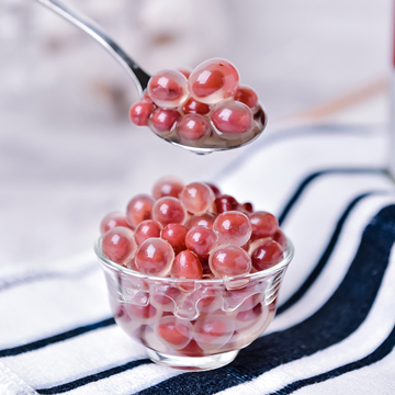 精美展示紅豆爆爆珠_紅豆夾心爆爆蛋實拍圖,讓客戶更直觀的了解我們的產品!